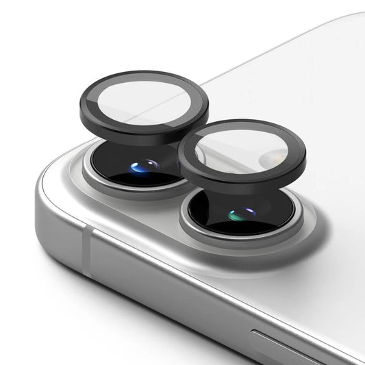 iPhone 16 Camera lens protection Ring with Tempered glass