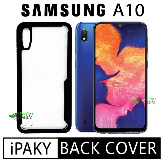 iPaky Shock Proof Back Cover for Samsung A10
