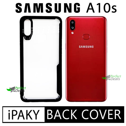 iPaky Shock Proof Back Cover for Samsung A10s