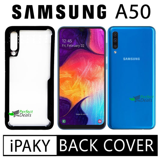 iPaky Shock Proof Back Cover for Samsung A50 / A30s/ A50s