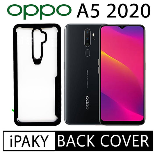 iPaky Shock Proof Back Cover for OPPO A5 2020