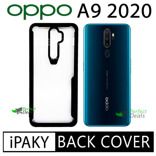iPaky Shock Proof Back Cover for OPPO A9 2020