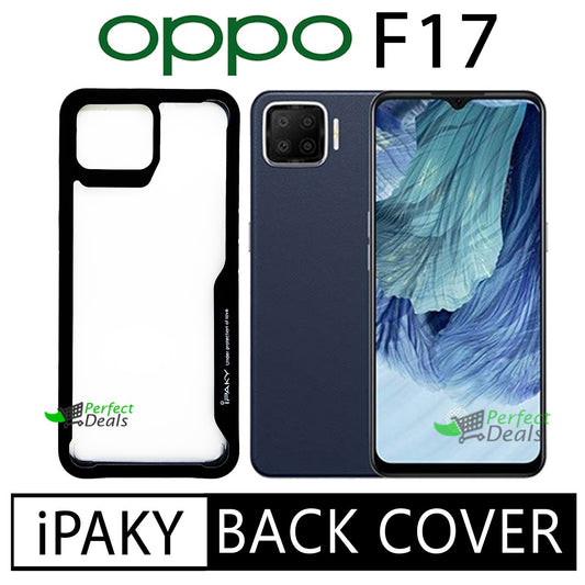 iPaky Shock Proof Back Cover for OPPO F17