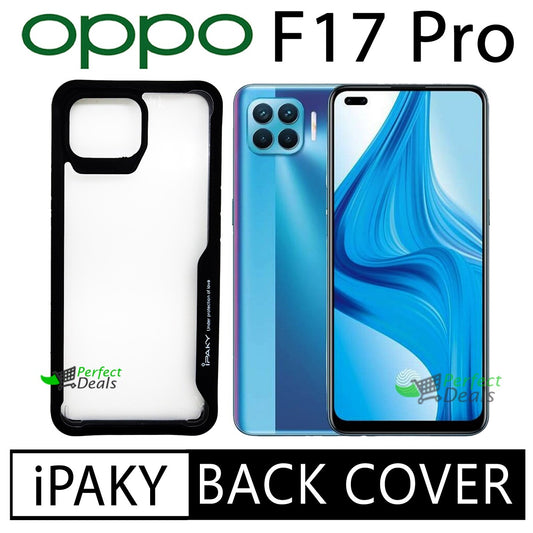 iPaky Shock Proof Back Cover for OPPO F17 Pro