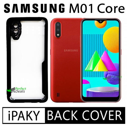 iPaky Shock Proof Back Cover for Samsung Mo1 Core
