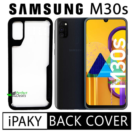 iPaky Shock Proof Back Cover for Samsung M30s