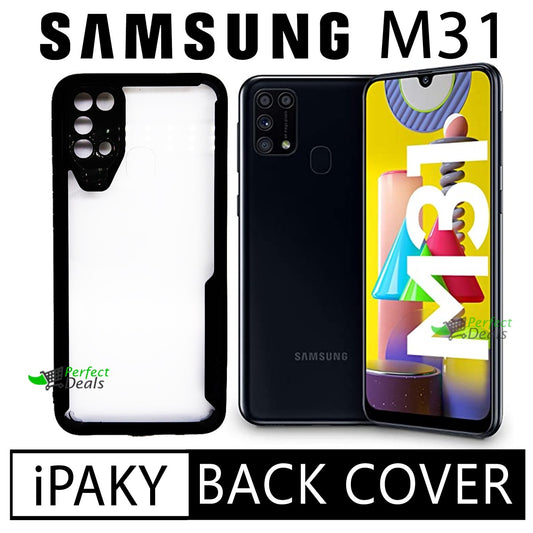 iPaky Shock Proof Back Cover for Samsung M31