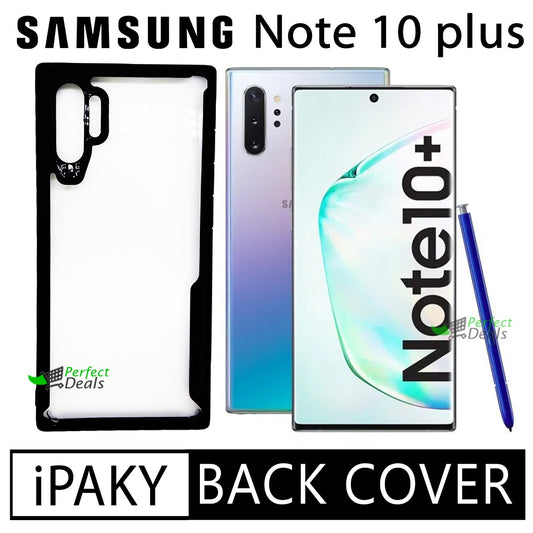 iPaky Shock Proof Back Cover for Samsung Note 10 Plus