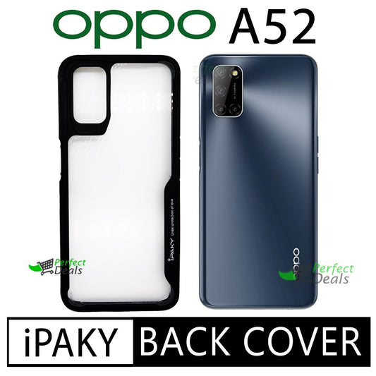 iPaky Shock Proof Back Cover for OPPO A52