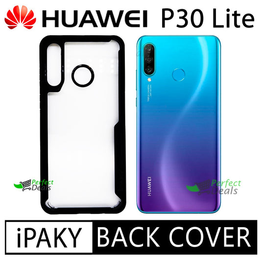 iPaky Shock Proof Back Cover for Huawei P30 Lite