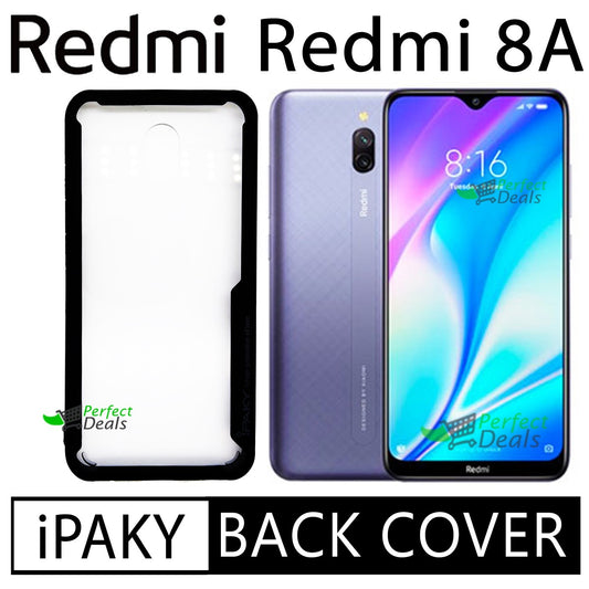iPaky Shock Proof Back Cover for Redmi 8A