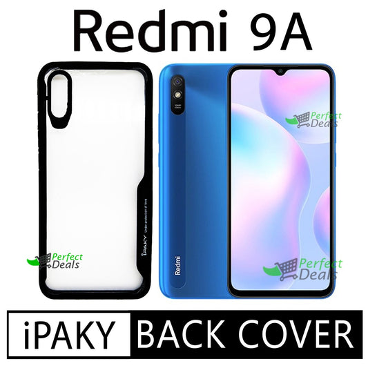 iPaky Shock Proof Back Cover for Redmi 9A