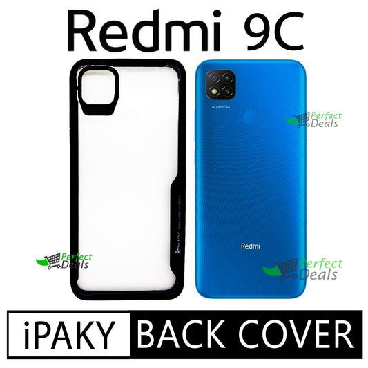 iPaky Shock Proof Back Cover for Redmi 9C