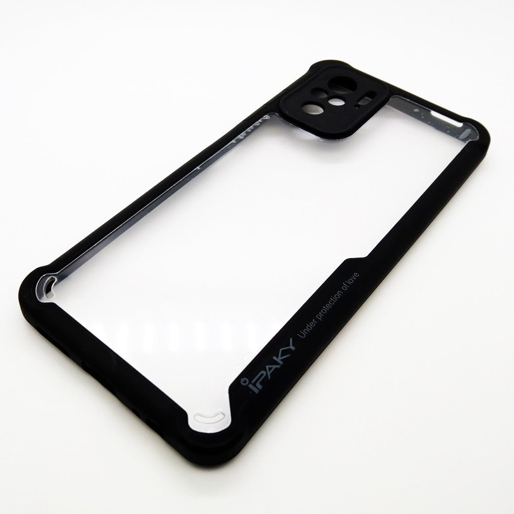 iPaky Shock Proof Back Cover for Redmi Note 10