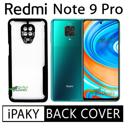 iPaky Shock Proof Back Cover for Redmi Note 9 Pro