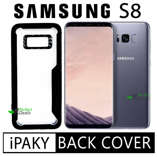 iPaky Shock Proof Back Cover for Samsung S8