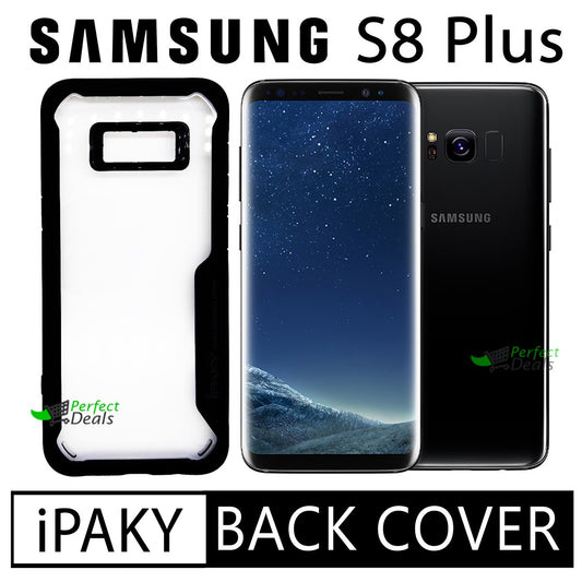 iPaky Shock Proof Back Cover for Samsung S8 Plus