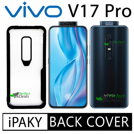iPaky Shock Proof Back Cover for V17 Pro