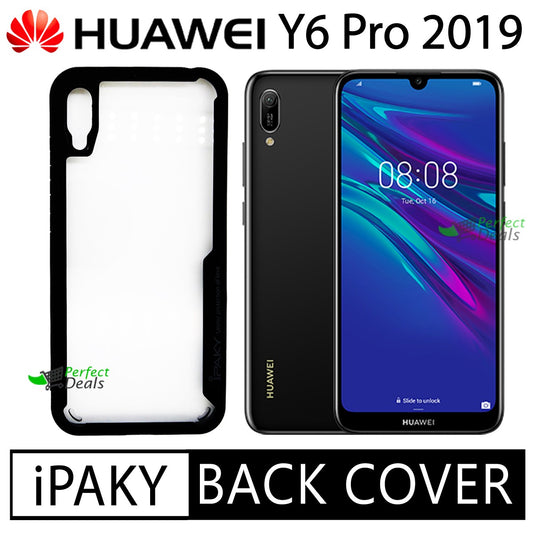 iPaky Shock Proof Back Cover for Huawei Y6 Pro 2019