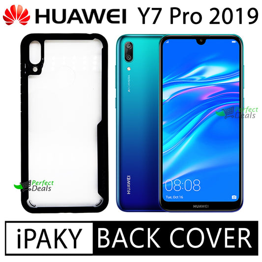 iPaky Shock Proof Back Cover for Huawei Y7 Pro 2019