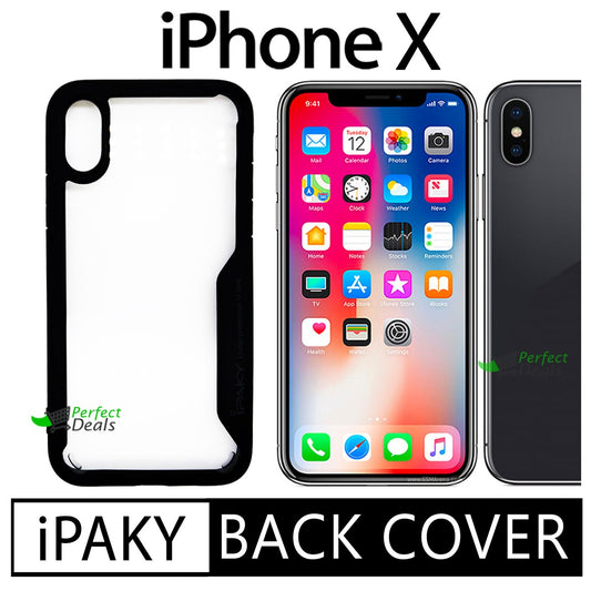 iPaky Shock Proof Back Cover for apple iPhone X / Xs