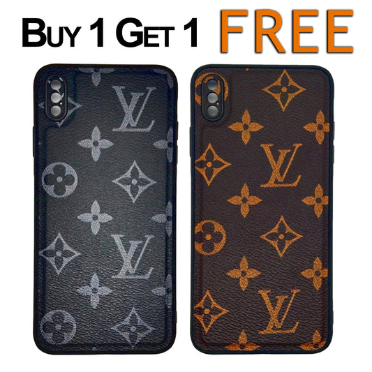 LV Case Special Buy 1 Get 1 Free Offer pack For apple iPhone Xs Max