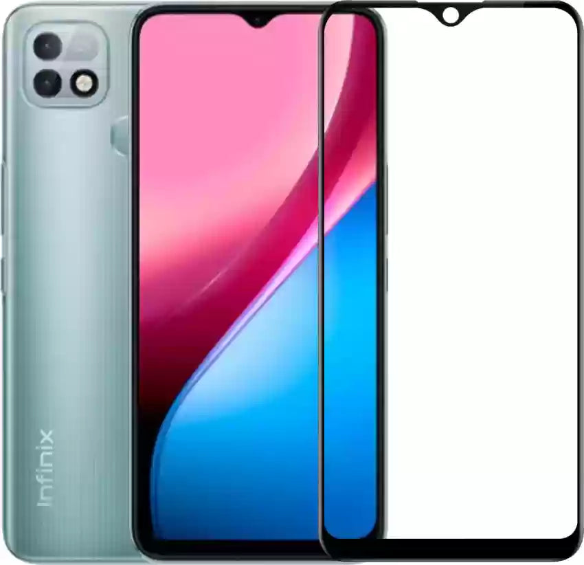 Screen Protector Full Tempered Glass for infinix Hot 10i