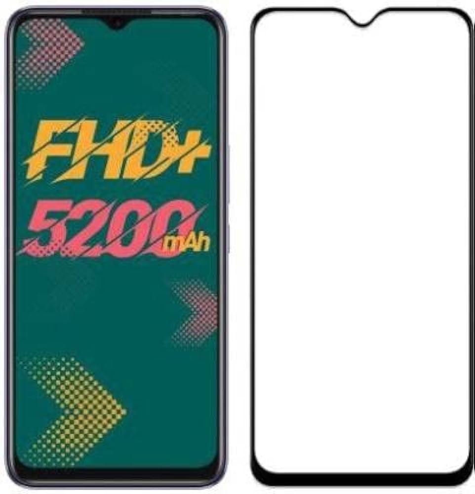 Screen Protector Full Tempered Glass for infinix Hot 11