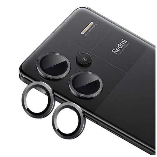 Redmi Note 13 Pro 4G Camera lens protection Ring with Tempered glass