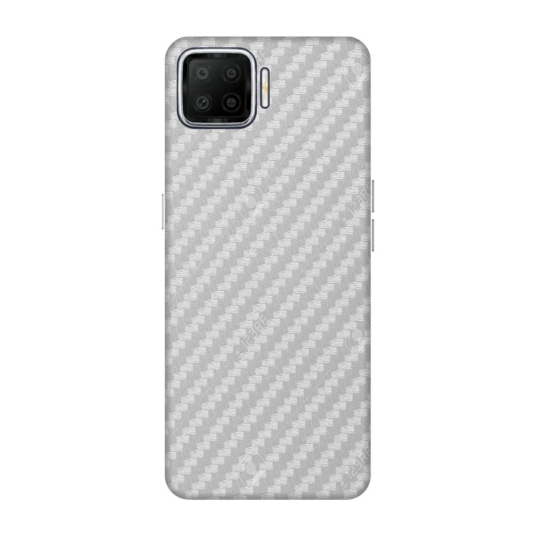 OPPO A73 carbon Back Clear Skin Sticker