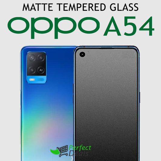 Matte Tempered Glass Screen Protector for OPPO A54