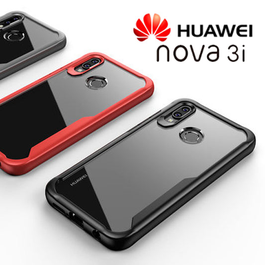 iPaky Shock Proof Back Cover for Huawei Nova 3i