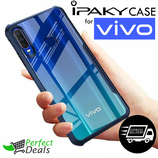 iPaky Shock Proof Back Cover for Vivo S1