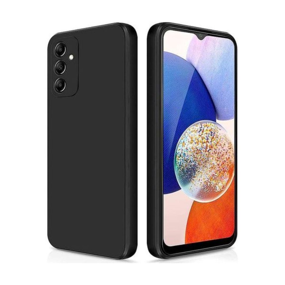Samsung A24 4G Soft Silicone Black TPU Back Cover Case For A24 4G