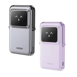 UGREEN Uno Series 5000mAh Magnetic Wireless Power Bank – Model PB571 – Portable Fast Charging Battery Pack for Smartphones, Tablets, Laptops and USB-Powered Devices