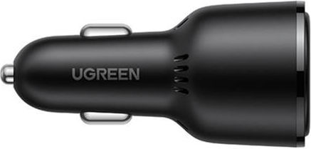 UGREEN 69W 2 X USB-C, 1 X USB Ports Car Charger (Black) – Model CD239 – Compact In-Car Fast Charging Power Adapter for Smartphones, Tablets and USB Devices