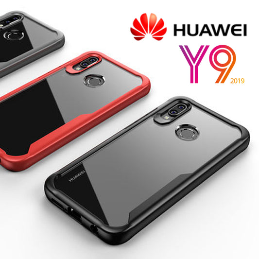 iPaky Shock Proof Back Cover for Huawei Y9 2019