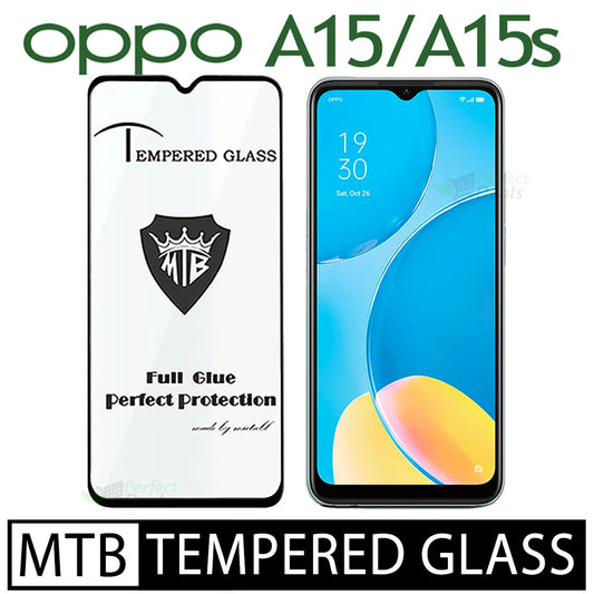 MTB Screen Protector Tempered Glass for OPPO A15