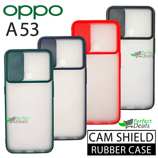 Camera Protection Slide PC+TPU case for OPPO A53