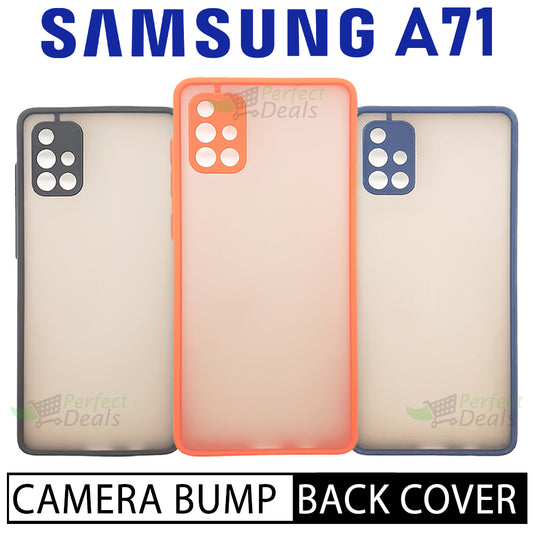 Camera lens Protection Gingle TPU Back cover for Samsung A71