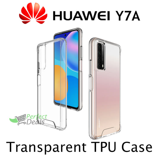 Transparent Clear Slim Case for Huawei Y7A