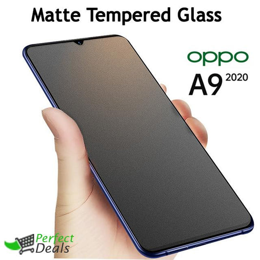 Matte Tempered Glass Screen Protector for OPPO A9 2020
