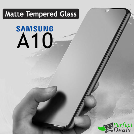 Matte Tempered Glass Screen Protector for Samsung Galaxy A10