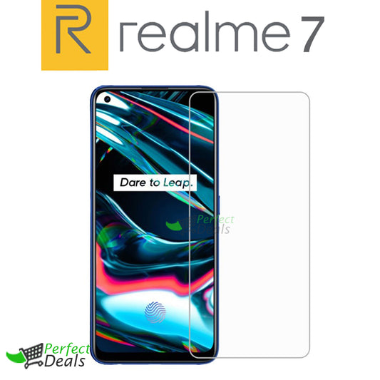 9H Clear Screen Protector Tempered Glass for Realme 7