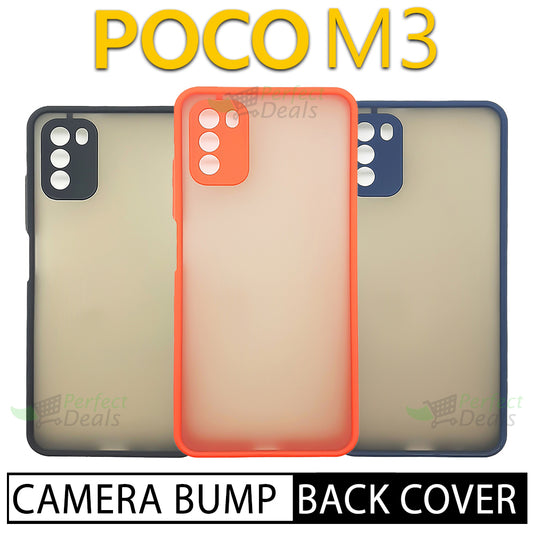 Camera lens Protection Gingle TPU Back cover for Mi POCO M3