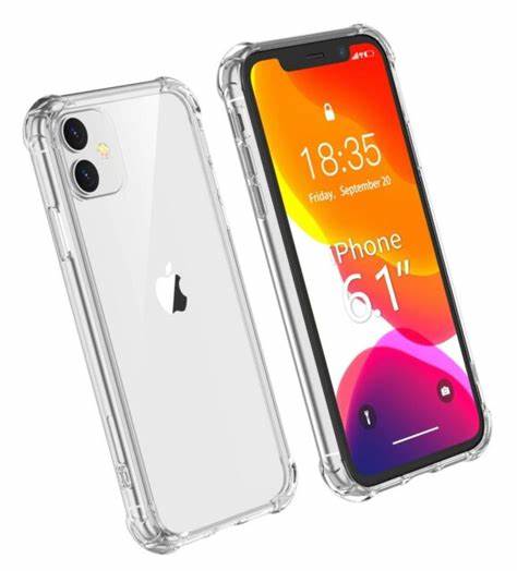 AntiShock Clear Back Cover Soft Silicone TPU Bumper case for apple iPhone 11 Pro