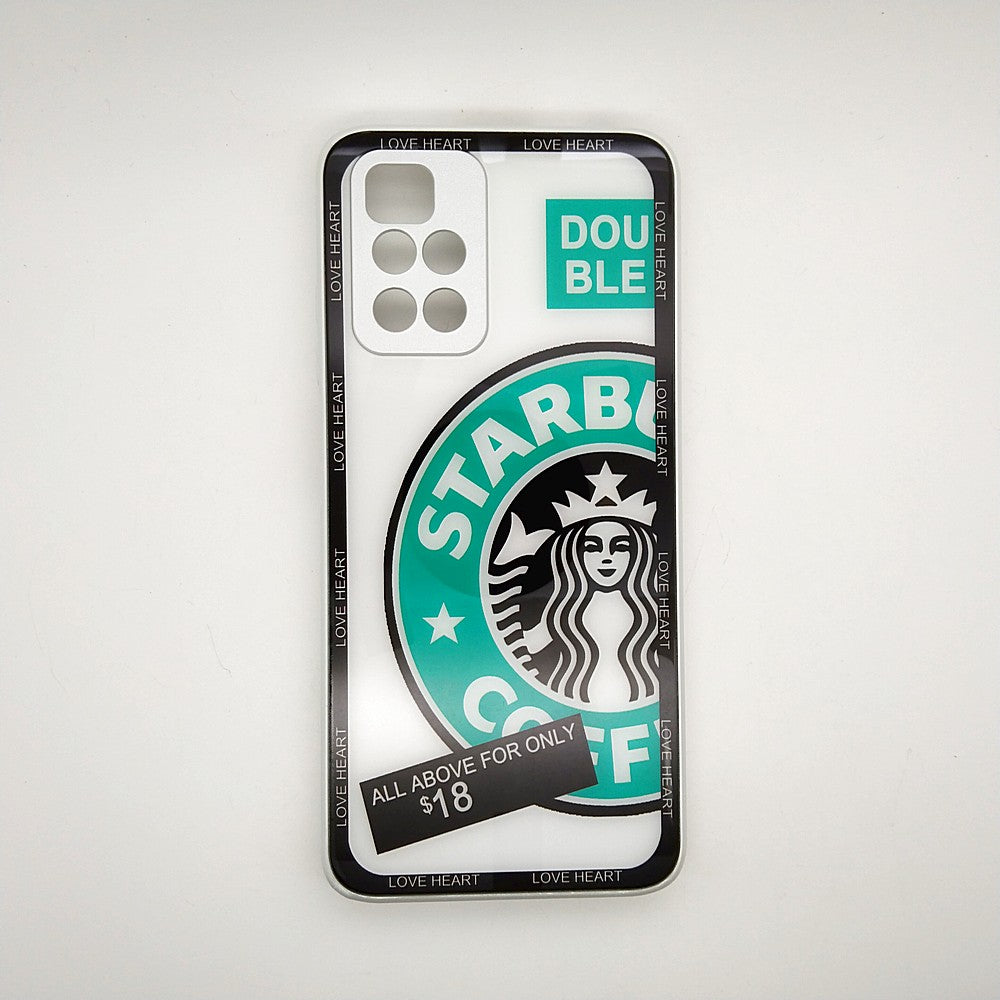 Starbucks Full Camera Lens Protective Hard Shel PC Case For Redmi REDMI NOTE 11 4G