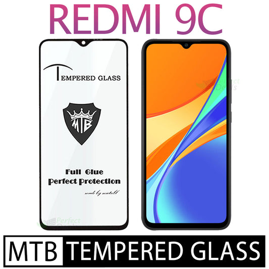 MTB Screen Protector Tempered Glass for Redmi 9C