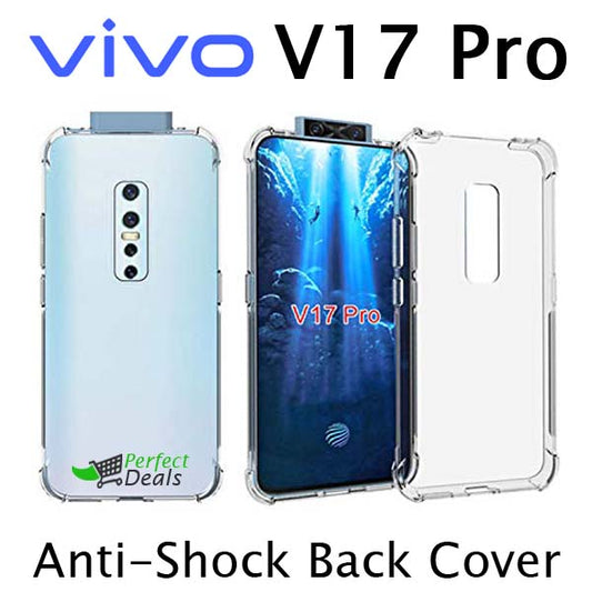 AntiShock Clear Back Cover Soft Silicone TPU Bumper case for Vivo V17 Pro