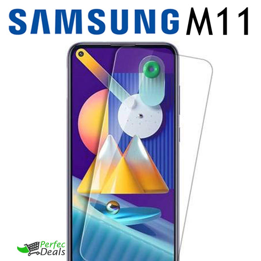 9H Clear Screen Protector Tempered Glass for Samsung Galaxy M11